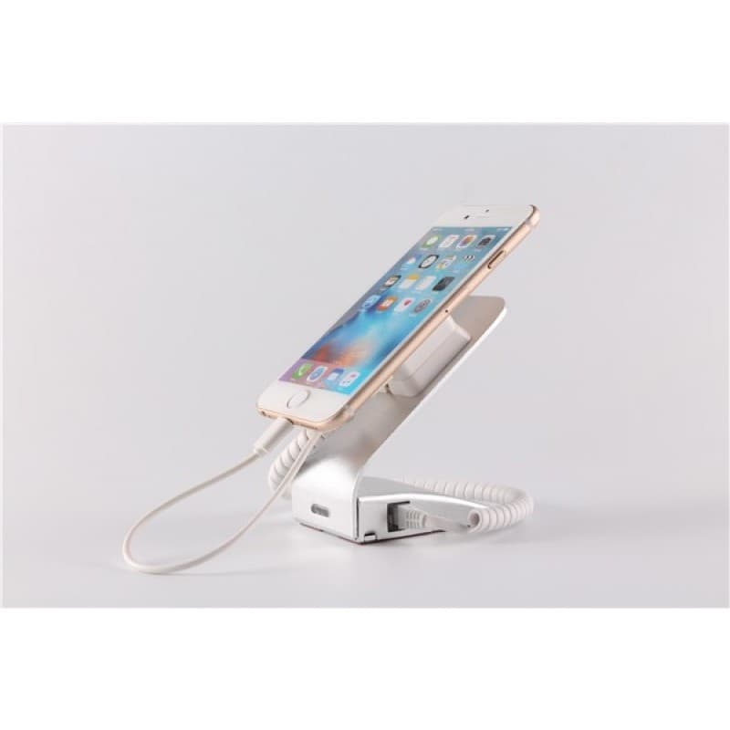 Security display stand with mobile phone